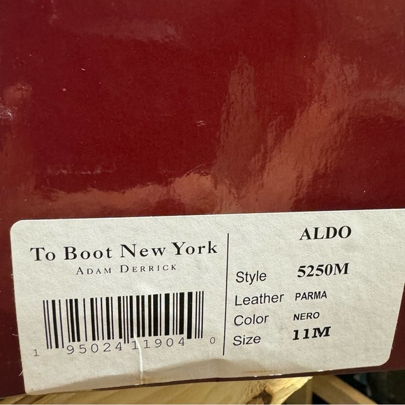 To Boot New York Mens Aldo Oxford Black Size 11 M main image 6